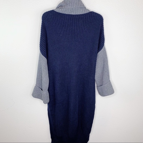 Anthro Moth Slouchy Sweater Tunic Dress H47 - Picture 6 of 7